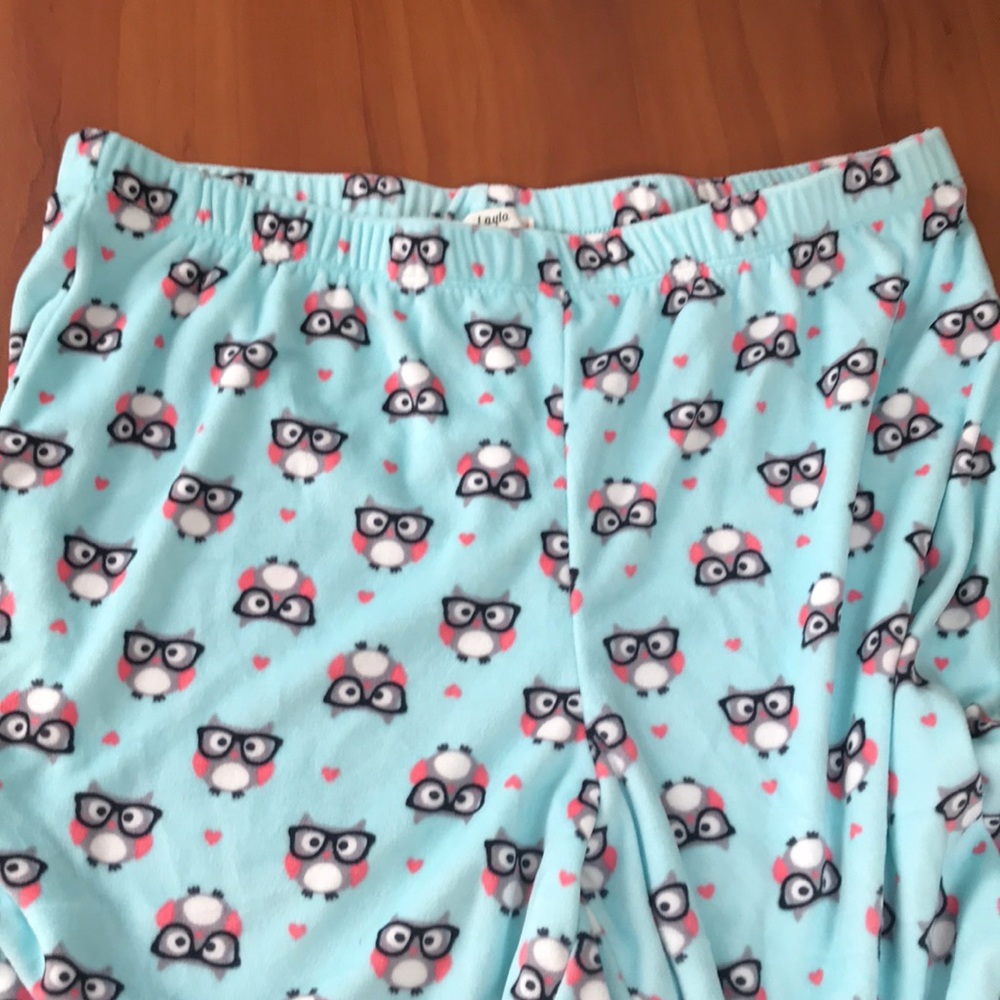 Blue Owl Pajama Set